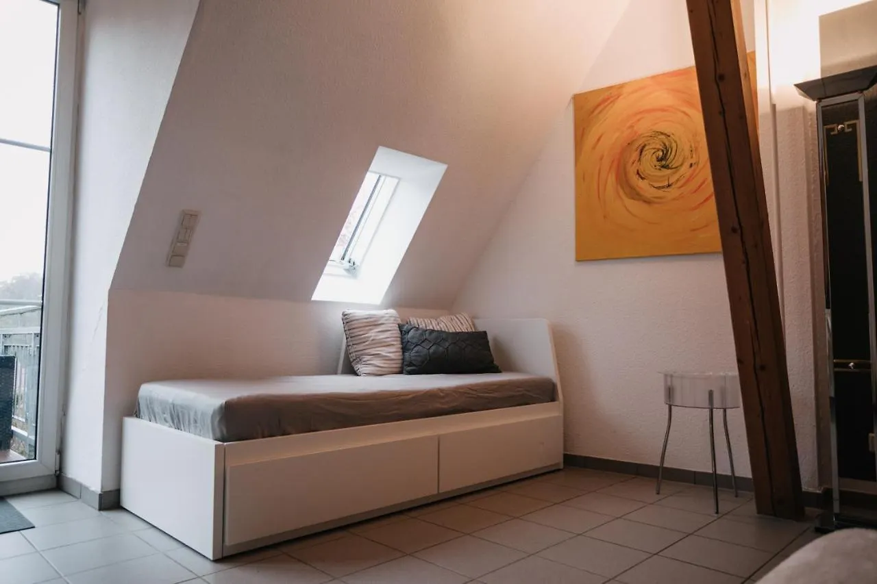 Eigenes Maisonettehaus In Idyllischer Lage Mit Balkon, Nahe Messe, 24H Self-Check In, Gratis Parken Schwabach Holiday home