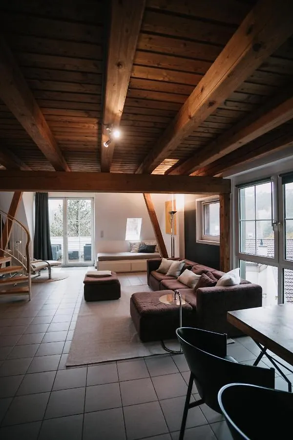 Eigenes Maisonettehaus In Idyllischer Lage Mit Balkon, Nahe Messe, 24H Self-Check In, Gratis Parken Schwabach Holiday home