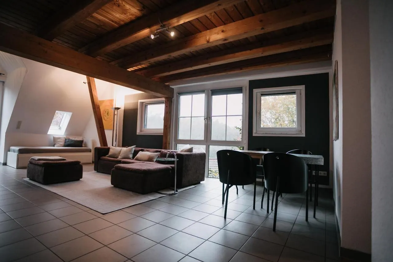 Eigenes Maisonettehaus In Idyllischer Lage Mit Balkon, Nahe Messe, 24H Self-Check In, Gratis Parken Schwabach