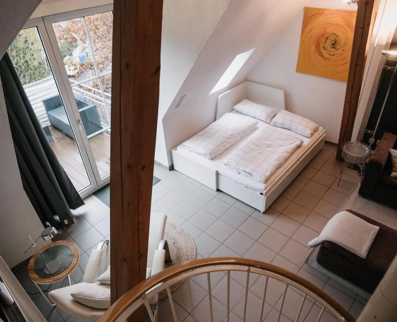 Holiday home Eigenes Maisonettehaus In Idyllischer Lage Mit Balkon, Nahe Messe, 24H Self-Check In, Gratis Parken Schwabach Germany